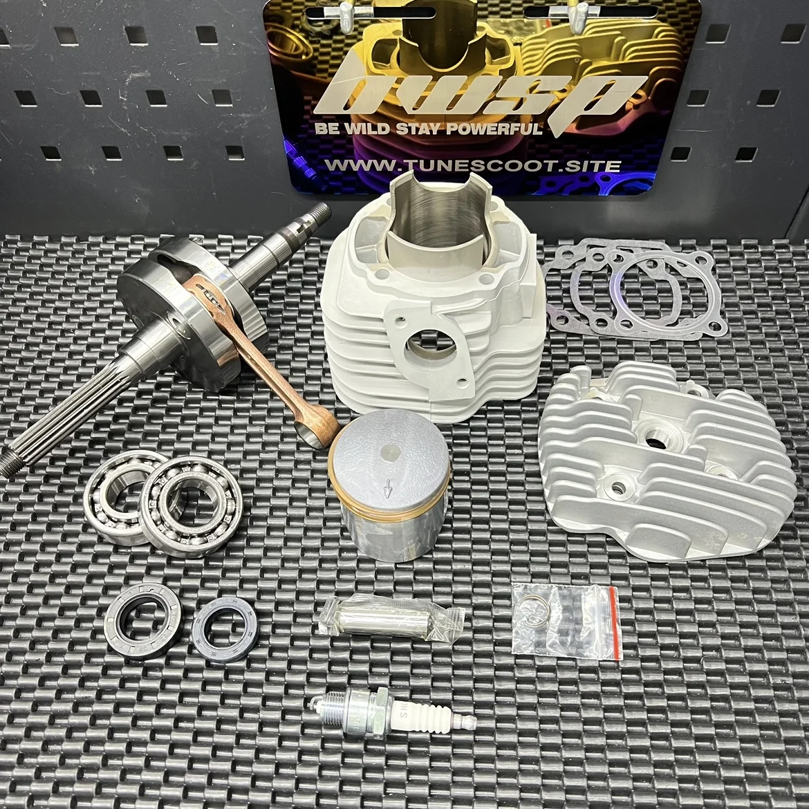 

Bws100 130cc Big Bore Kit 56mm Ceramic Cylinder