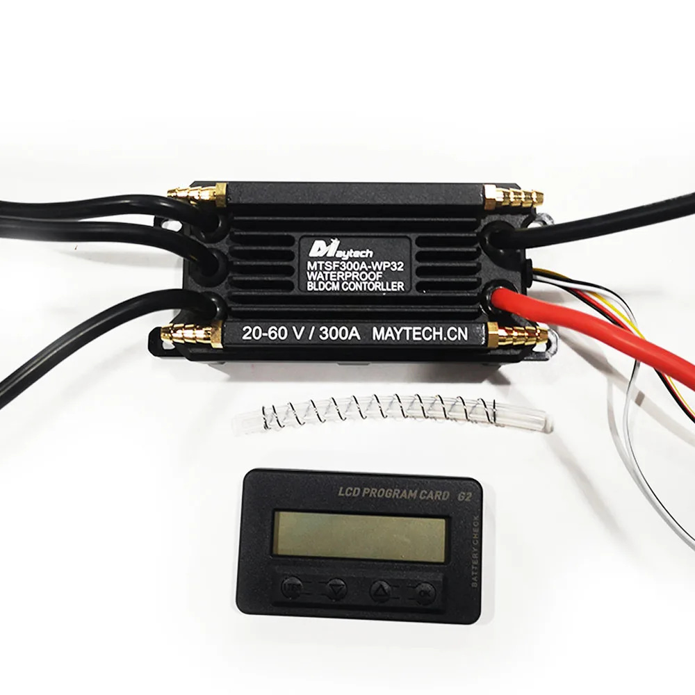 

Maytech New 300A ESC Fully Waterproof Speed Controller for Efoil Board Surfboard Jet Surf 60V 32bit Regulator