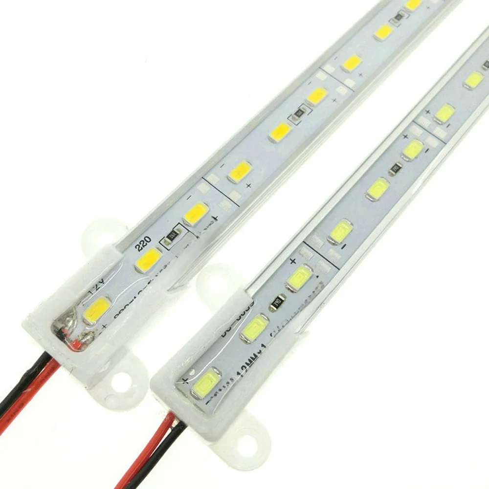 20 STKS 50 CM 100 CM DC12V 24 V LED Bar licht 5730 5630 Waterdichte IP68 LED Harde strip aquarium koelkast outdoor lamp - afbeelding 2