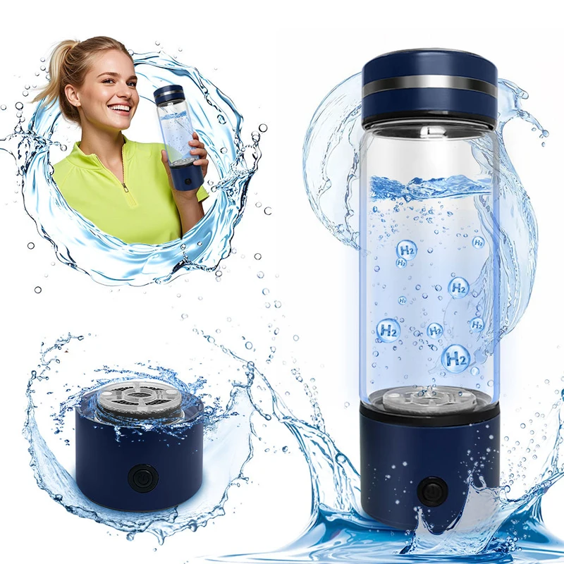 PIDAN Premium Molecular Hydrogen Rich Water Bottle Generator Spe+Pem Dual Chamber Lonizer H2 Hydrogen Electrolysis Water Bottle