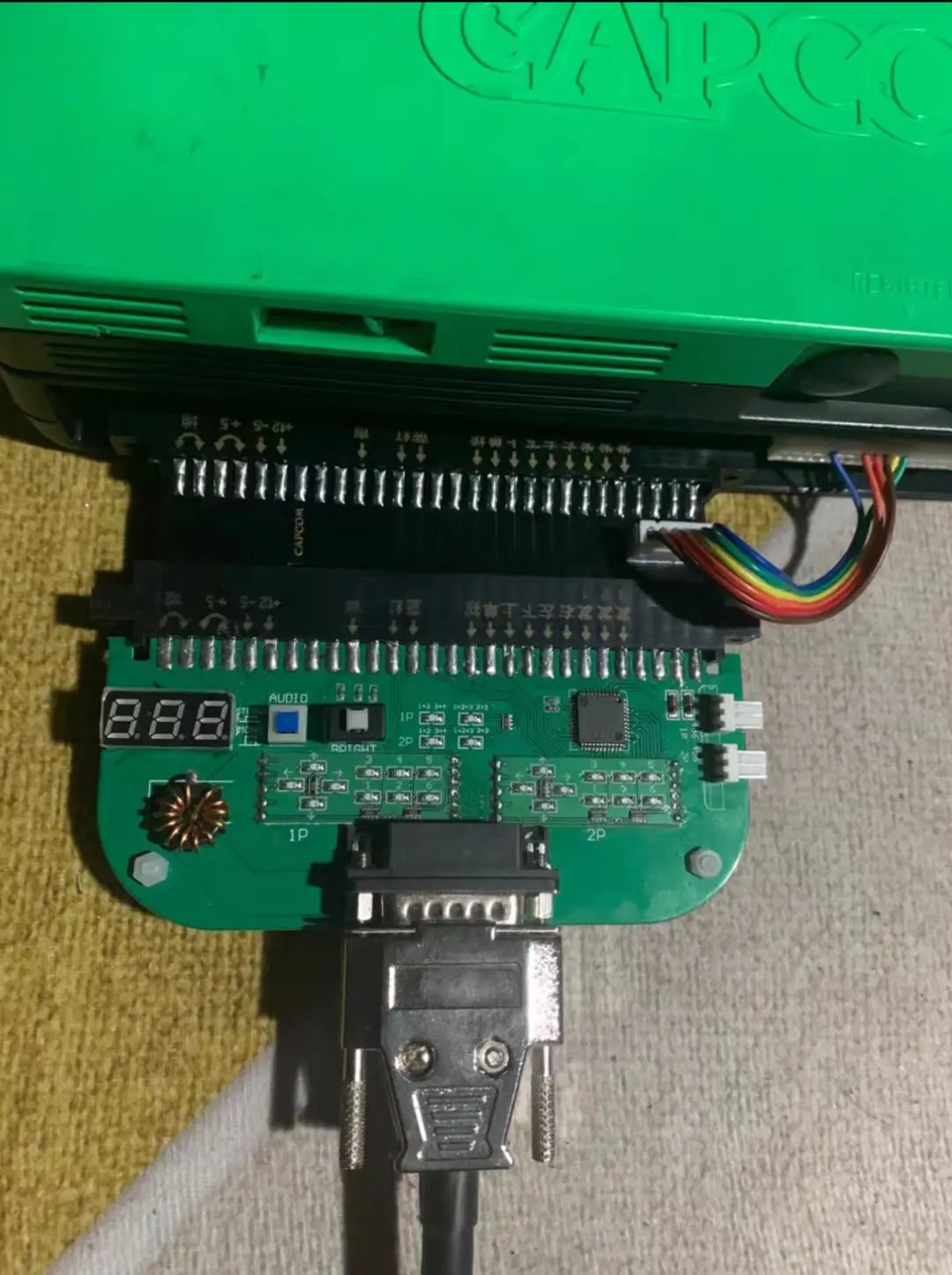 CPS1 CPS2 Mainboard Street Fighter II 2 Kick Harnes 6 Pin Kick Whip Cable for 6 Arcade Buttons