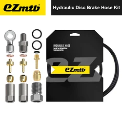 EZMTB Hydraulic Disc Brake Hose for Shimano Magura Sram Avid MTB Road Bike 4 Layers Oil Tube Pipe Brake Olive Connect Insert Kit