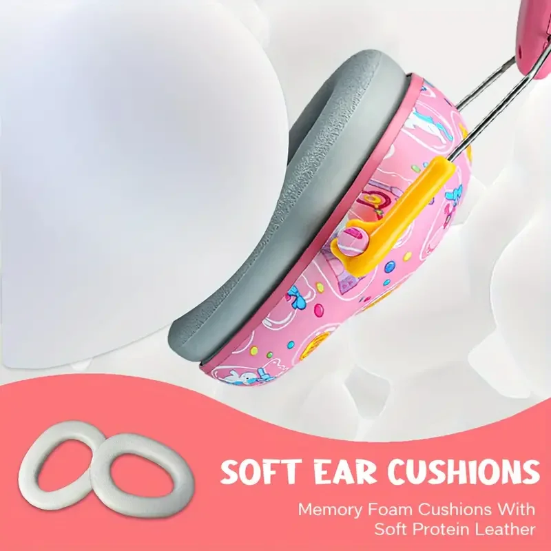 Kids Ear Protection Earmuffs Safety Hearing Ear Muffs Noise Reduction Soundproof Headphones Children Protective Ear Muffs