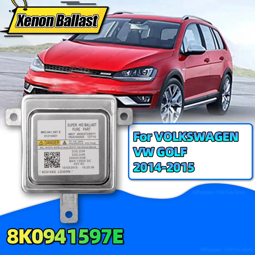 W003T20171 Xenon Ballast 8K0941597E HID Headlight W003T22071 Control Unit Module For VOLKSWAGEN VW GOLF 2014 2015