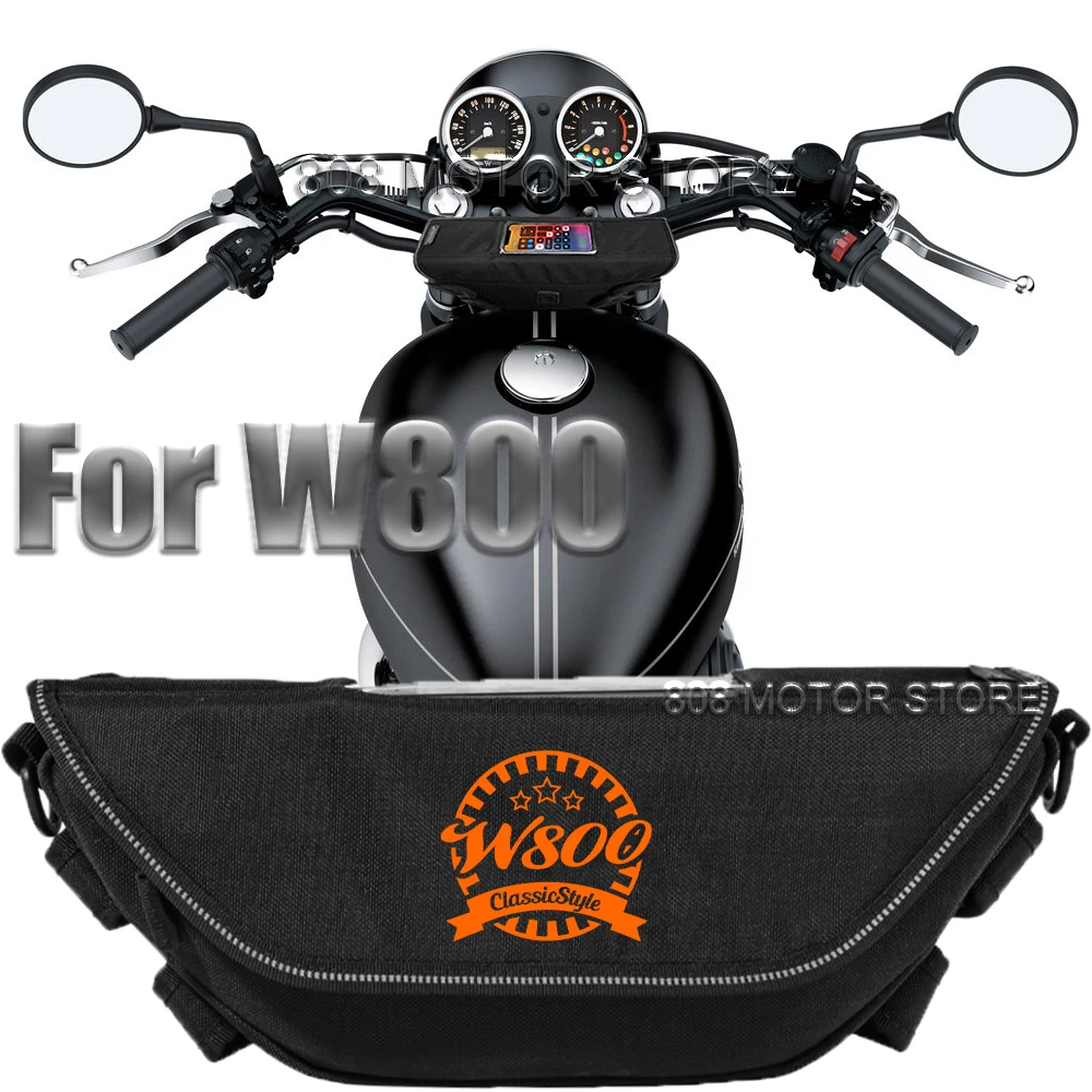 

For W800 w800 Motorcycle accessories tools bag Waterproof And Dustproof Convenient travel handlebar bag