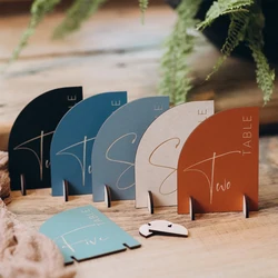 Wedding Table Numbers,Wedding Decorations for Table,Rustic Table Numbers for Wedding Reception,Boho Wedding Table Centerpiece