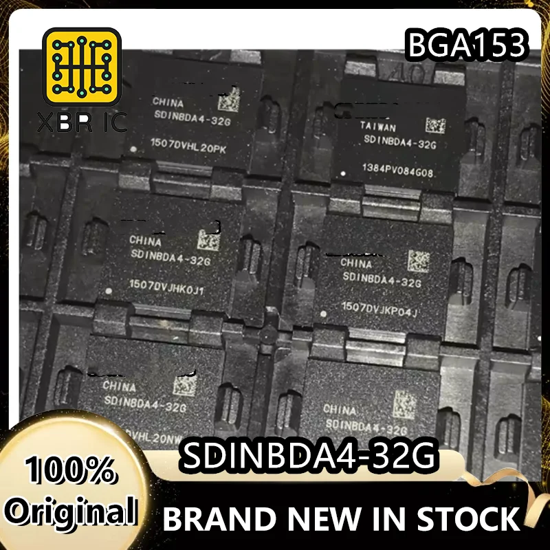 

(3/10 pieces) SDINBDA4-32G BGA153 ball 32G font flash chip IC EMMC chip 5.1 version new original authentic spot fast delivery