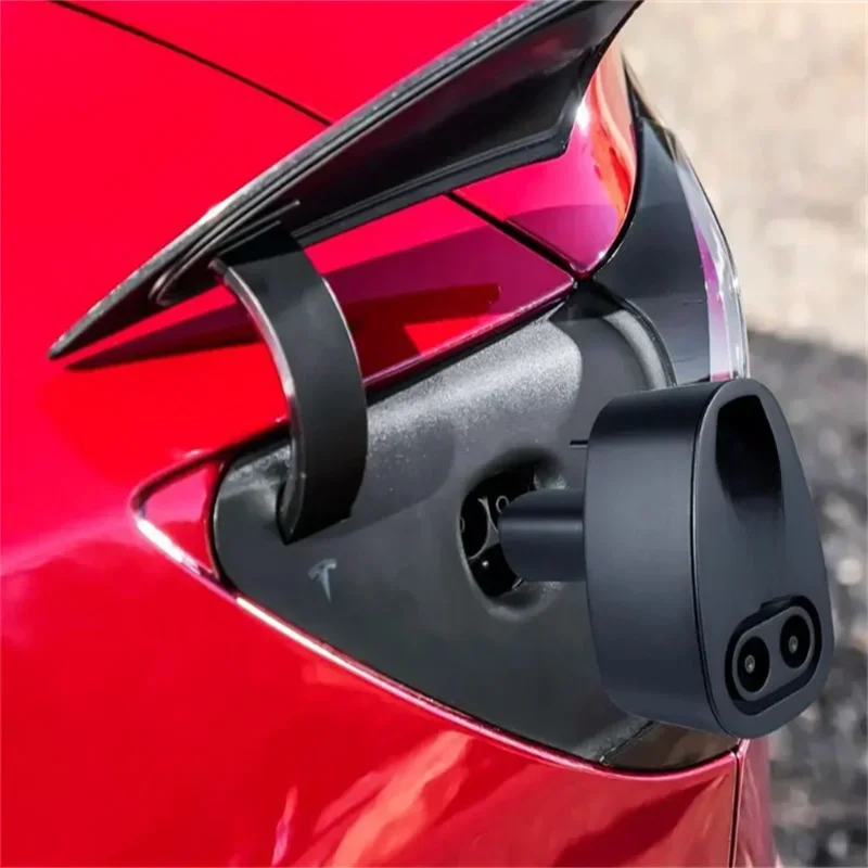 Ev Charger Adapter For Tesla Model Y S X 3 USA CCS1 Combo Adapter Charging Gun Conversion Head DC AC Power Converter