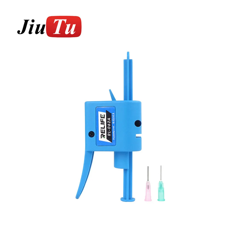 New RL-062A Manual Glue Gun Universal for 10CC Syringe Oil Solder Paste UV Solder Mask Oil Structural Adhesive