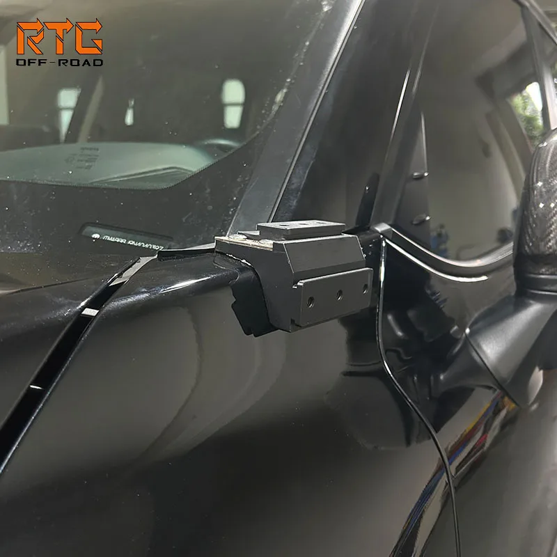 RTG Auxiliary Brackets for Toyota Land Cruiser LC300 Lights Stand Hood Light Stable Light Base Spotlight Bracket