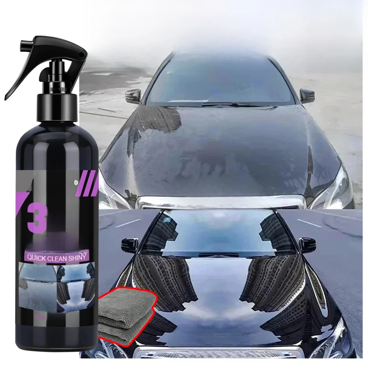 3-in-1 auto keramische nano-coating vloeibare coating nano-kristal hydrofobe laag polijsten verf coatingmiddel polish nanos coatings - afbeelding 2