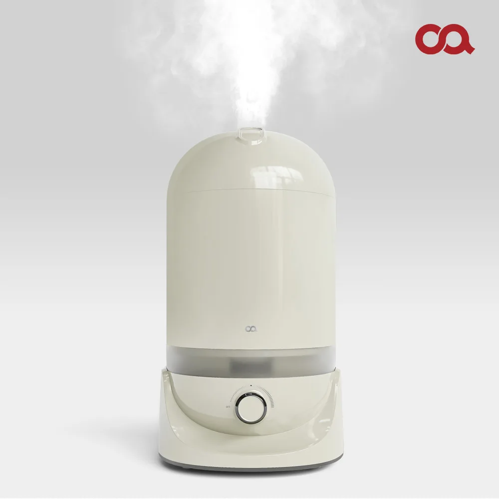 [OA] Igloo Large Capacity Humidifier 4L Ultrasonic Household Office One Room Living Room Upper Water Supply Mini Bucket Cleaning Baby Humidifier