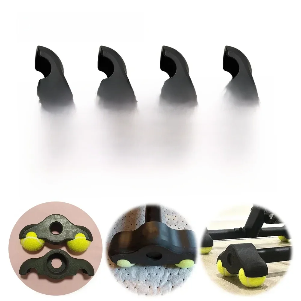 AliExpress JOCESTYLE Tennis Ball Foot Pads Indoor Cycling Snap Rocker Feet Adapters Rocker Plate Feet for Smart Bike Trainer Home Workout Equipment
