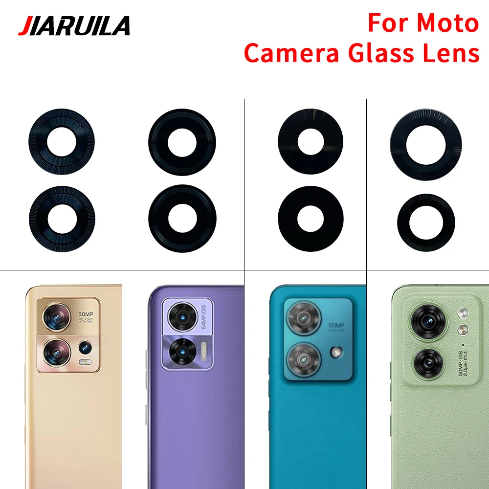 Full Cover Tempered Glass For Moto E6S E13 E20 E22i Edge 30 Fusion Neo 40 Neo G Stylus 2020 Camera Film