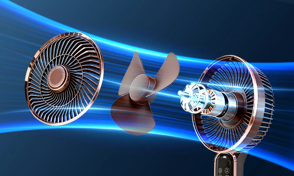 Ventilateur sur pied silencieux - image 5