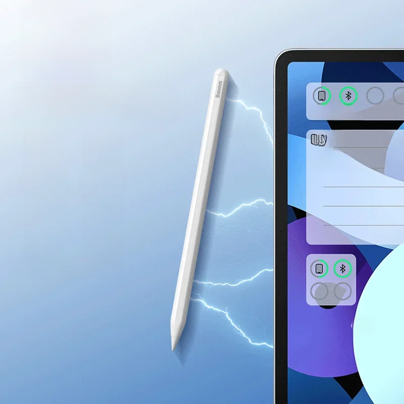 Rysik cyfrowy Baseus Gen2 do iPada 4/5/Pro 11 i 12,9 cala/Mini 6, do pióra Apple Pencil-Like Pen obsługującego pióra odmładzające dłoń — 2