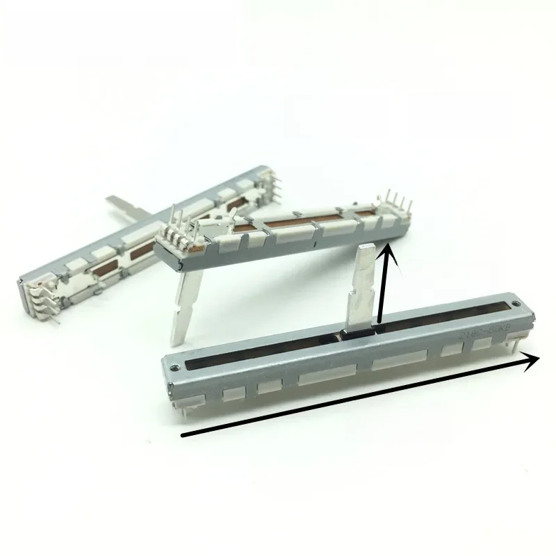 1 pièces, potentiomètre à glissement droit, 50KB,8 broches, DCV1011, putter de vitesse du lecteur de disque, DDJ-400 800 RR SR2 ERGOV FLX6 CMX-3000 5000