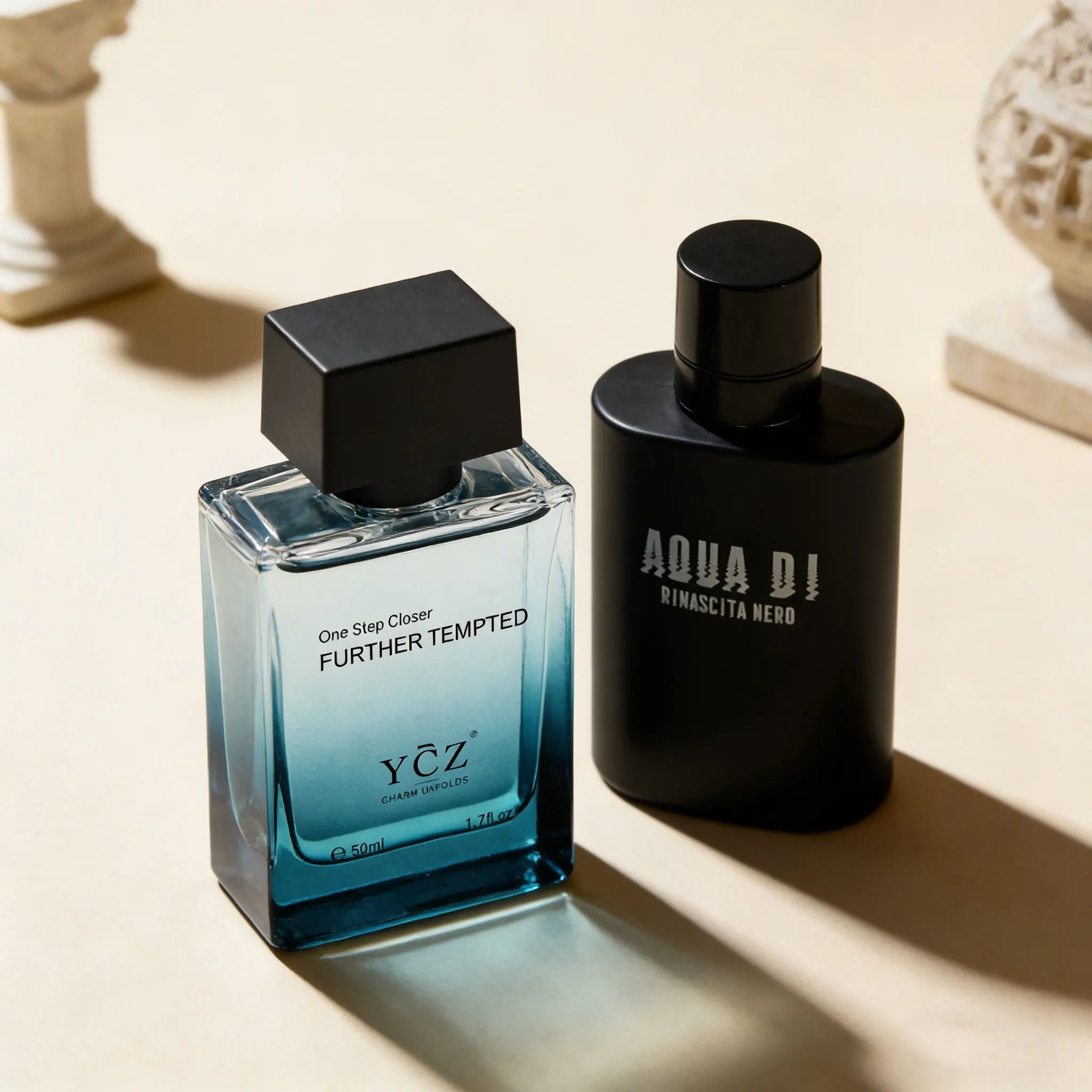 

Ycz Charm Unfolds Marine Perfume for Men, 5 oz. /2pcs/Long Lasting Eau De Parfum Cologne For Men, Aquatic Aromatic - Ideal Special Occasions, Making it the Ideal gentlemen’s Gift