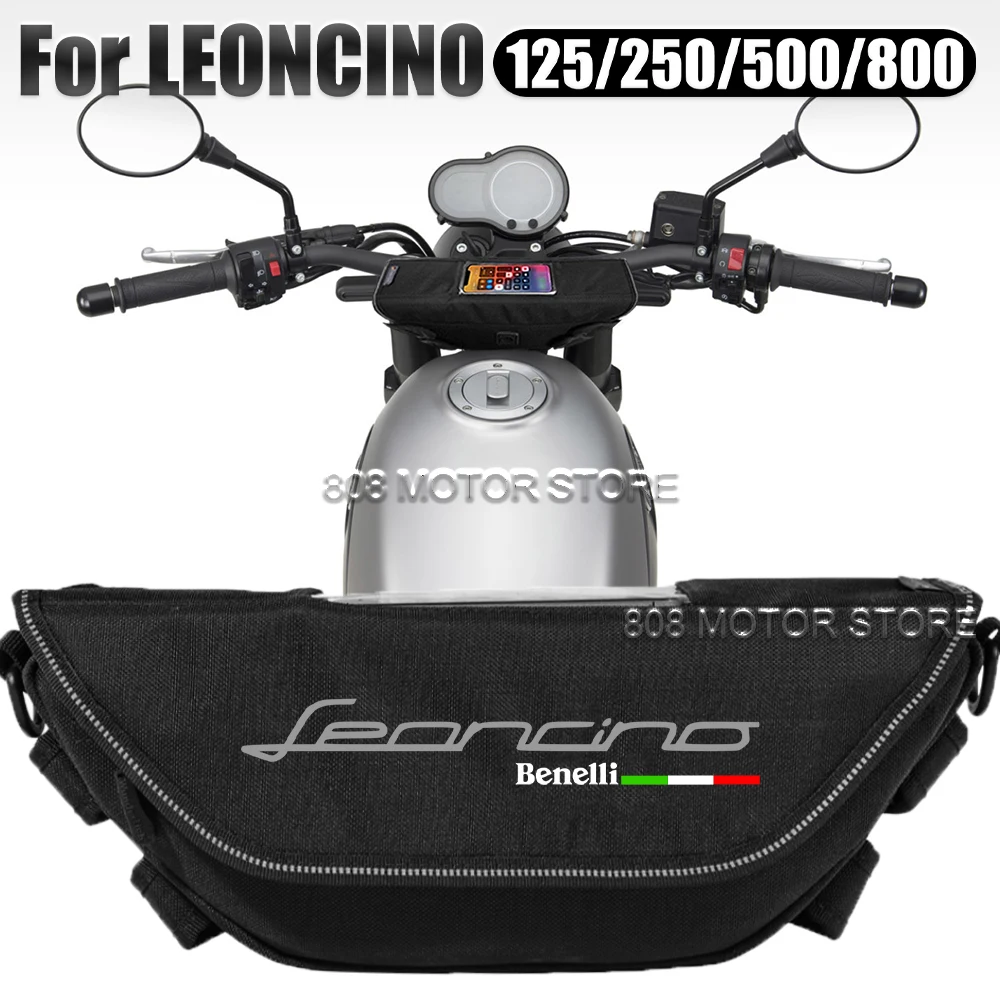 For Benelli Leoncino125 250 500 800 Motorcycle Accessories Tools Bag Waterproof and Dustproof Convenient Travel Handlebar Bag