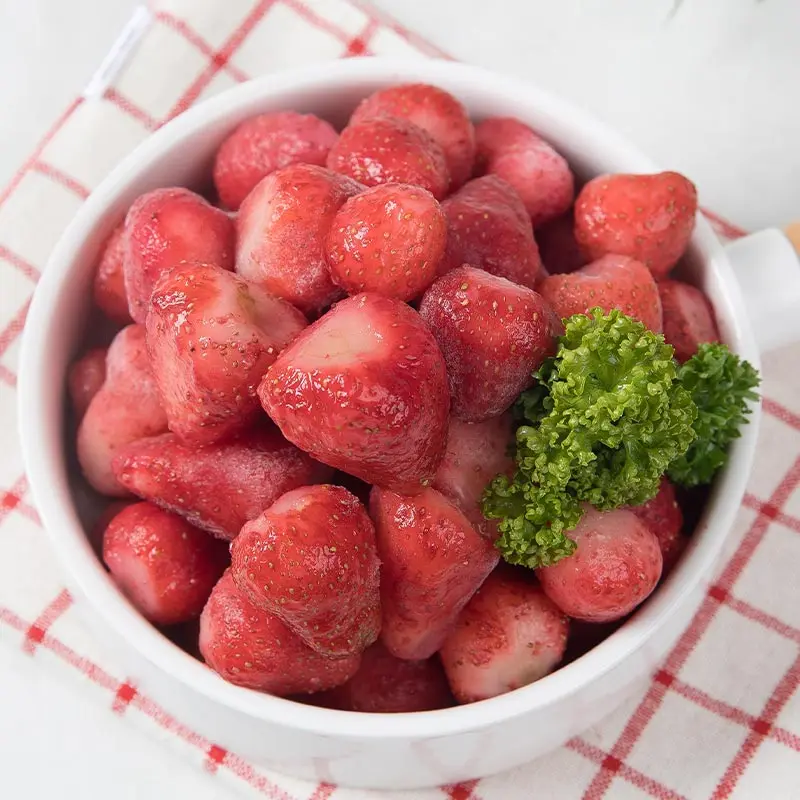 [Jae Ho Food] 1kg of strawberries frozen fruit