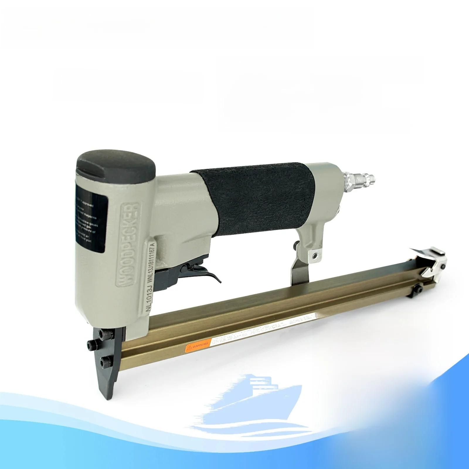 WOODPECKER NL1013J 20 Gauge 10 Type Pneumatic Upholstery Stapler,Fine Wire Stapler for Cabinets Car Seat DIY Projects