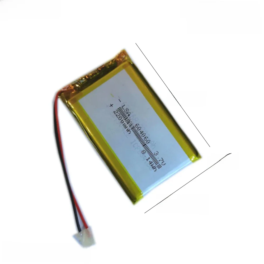 3.7V Li polymer battery 2000mAh For  Locator GPS navigation Bluetooth speaker LED Bluetooth speaker Smart wear 604060
