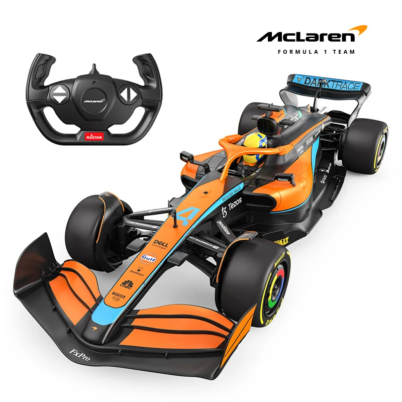 NEW McLaren F1 MCL36 1:12 Scale 1:18 RC Car Radio Remote Control Toy Racing Car Model Auto Machine Gift for Kids Adults Rastar