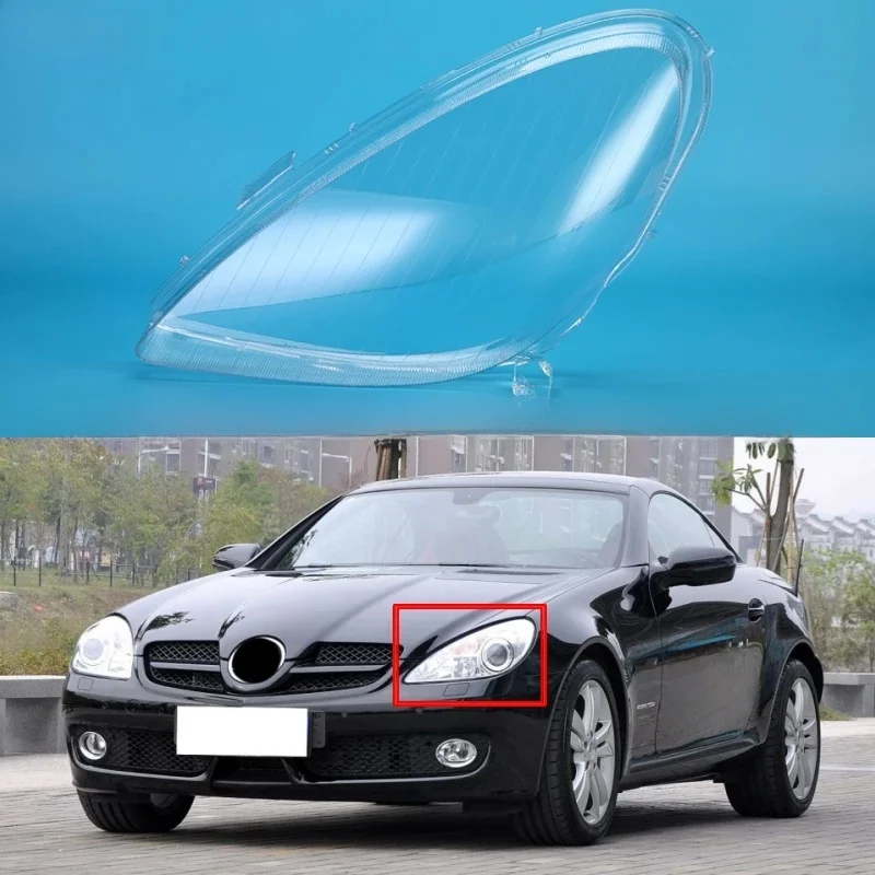 Voor Mercedes Benz Slk W171 2004 2005 2006 2007 2008 2009 2010 Slk280 Slk300 Slk350 Accessories Auto Lights Shell Koplampen Cover - afbeelding 2