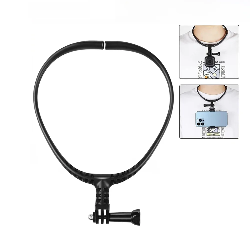 AliExpress EXSKOF For GoPro Neck Mount Adjustable Phone Mount Cycling Photography For GoPro Hero 13 12 11 10 9