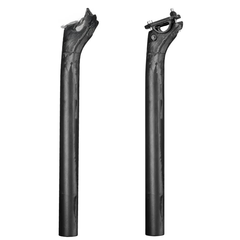AliExpress ELITA ONE Carbon seatpost Offset 20mm MTB/Road Bike Seatpost 27.2/30.9/31.6mm Carbon Bicycle Seat Tube  UD Bare Carbon