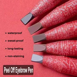 Eyebrow Pencil Waterproof Eye brow Long Lasting Professional  Eyebrow Pencil Non Fading Wire For Eye brows Natural Makeup Tools