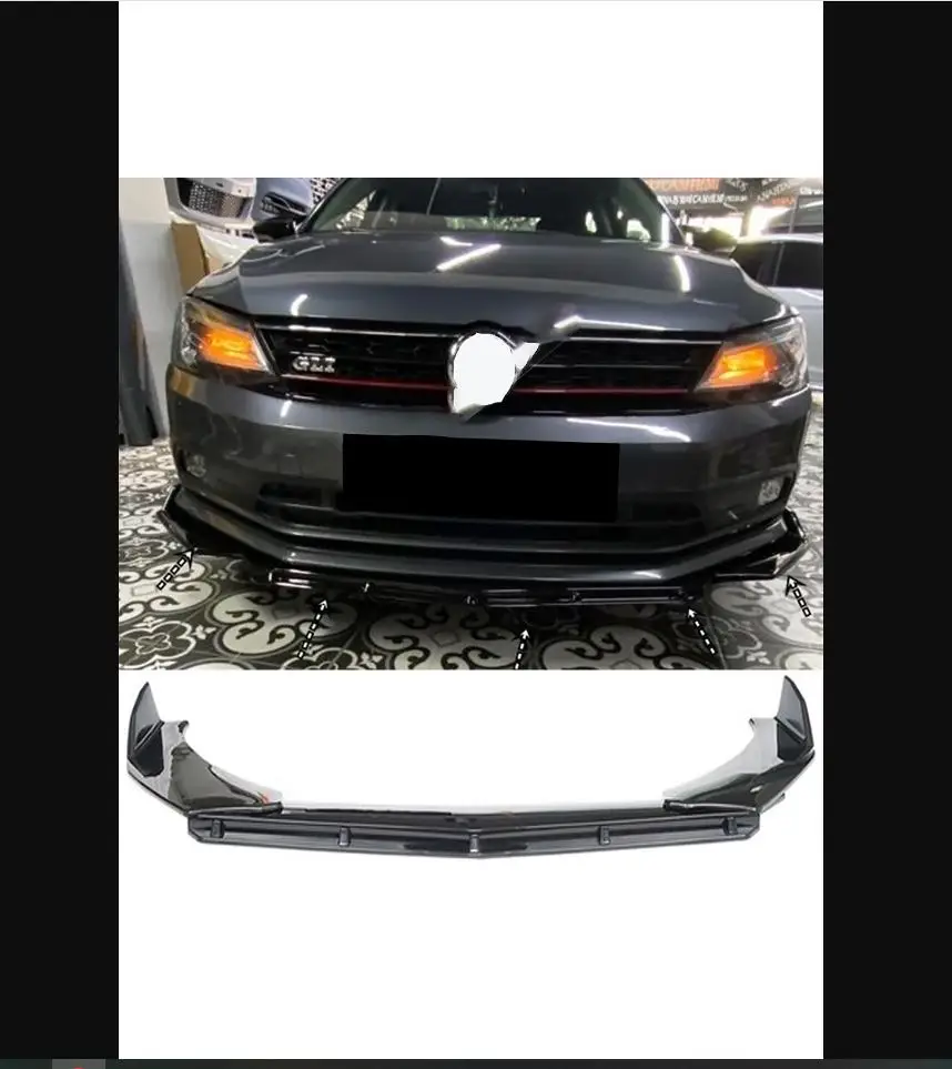 

Front Bumper Lip Extension Splitter VOLKSWAGEN Vw Jetta Mk6 Compatible-Styling Modify Chrome Side Skirts Diffuser Spoiler Mirror