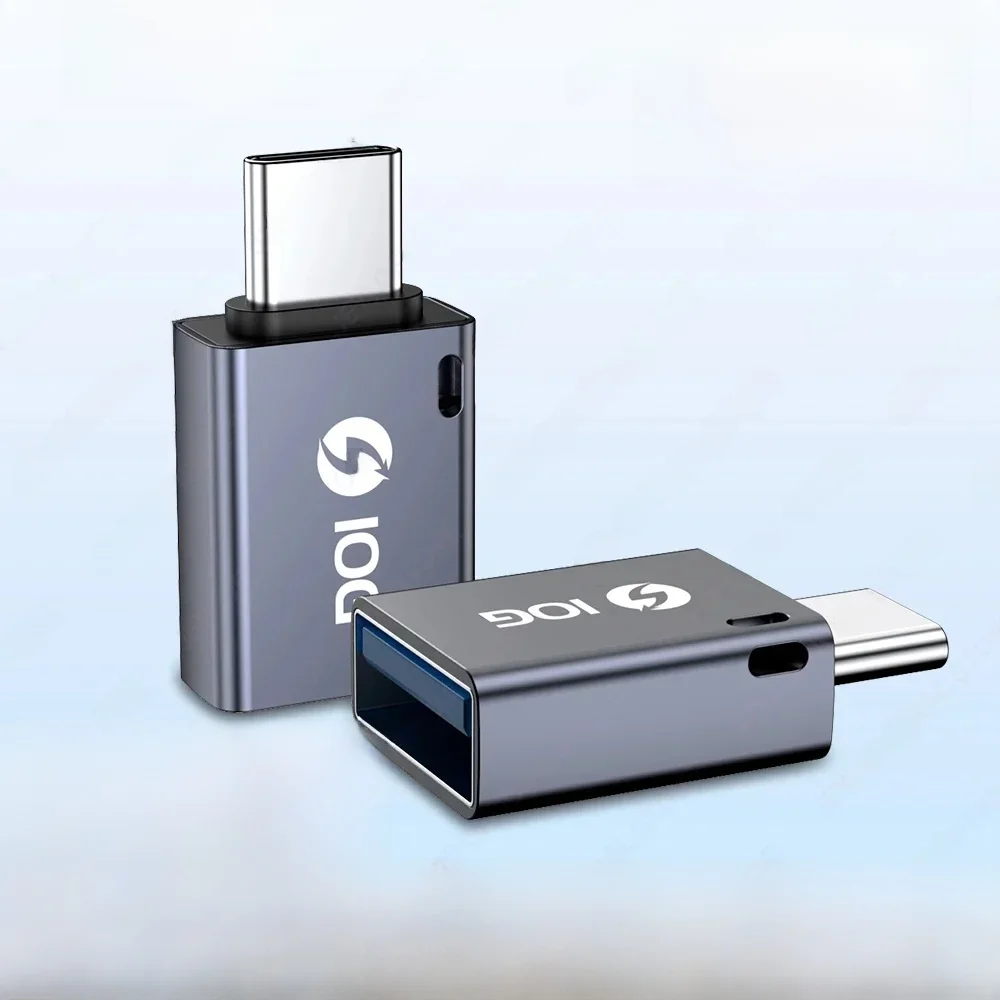 JEYI USB 3.2 to Type C OTG 10G Adapter, 36W Fast Charge Type C to USB 3.2 Converter,  Male C to C 40Gbps Support TB 3