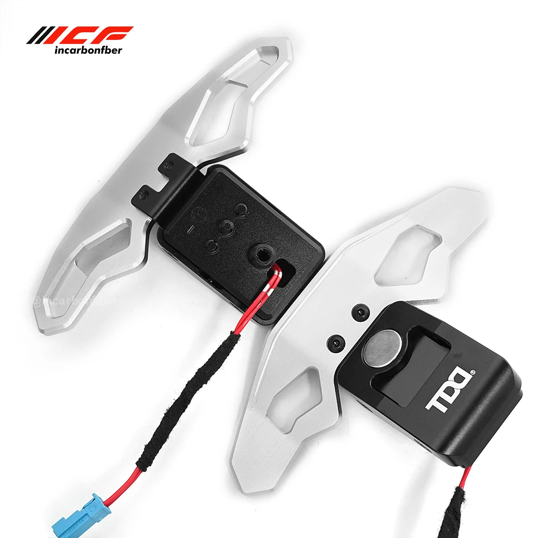 ICF Carbon Fiber Magnetic Steering Wheel Paddle Shifters For  F54 F55 F56 F57 F60 New Multi Color Shift Paddles