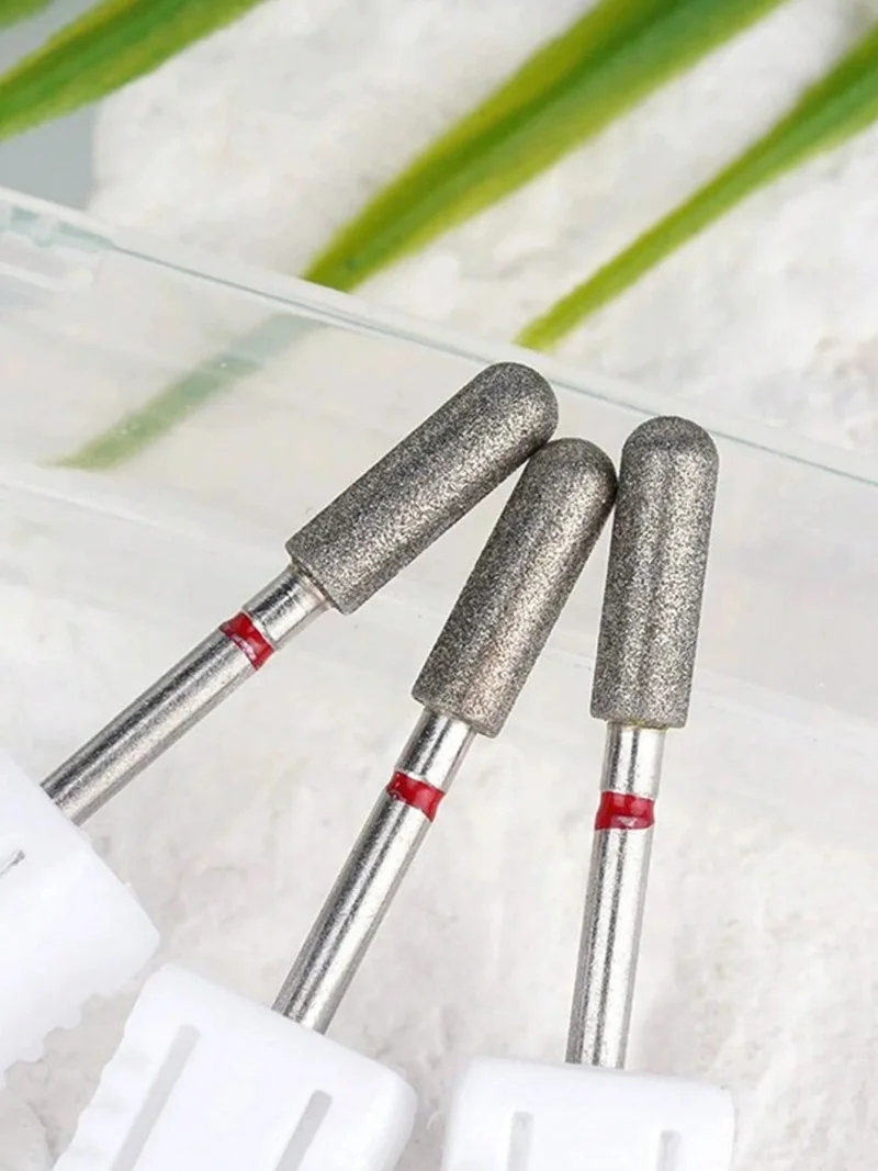 1/3/5 pièces foret à ongles pour perceuse à ongles électrique Machine dissolvant élimination des peaux mortes ongles professionnel manucure pédicure outil