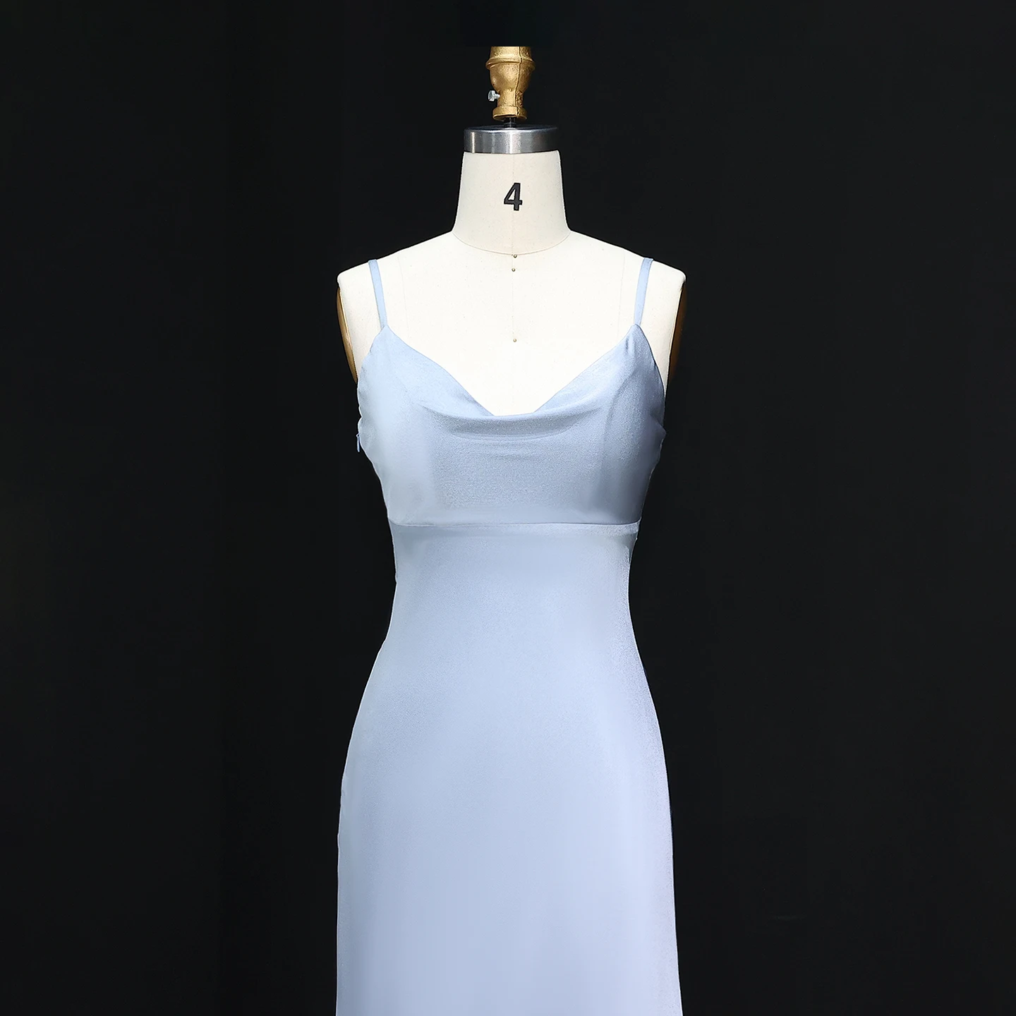 Sharon disse 2025 azul querida cinta de espaguete vestido de dama de honra simples na altura do joelho feminino vestidos de convidados de casamento bs280 personalizado