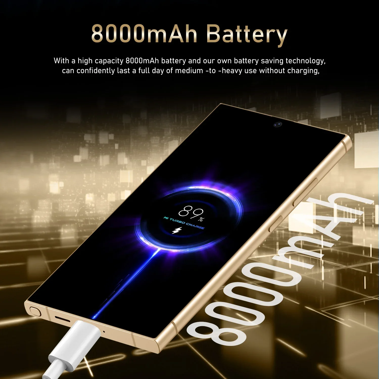 New S25 Ultra 2025 Hot 7.3inch HD Global Android 14 Edition Dual Card 8000mAh Battery Facial Recognition Function