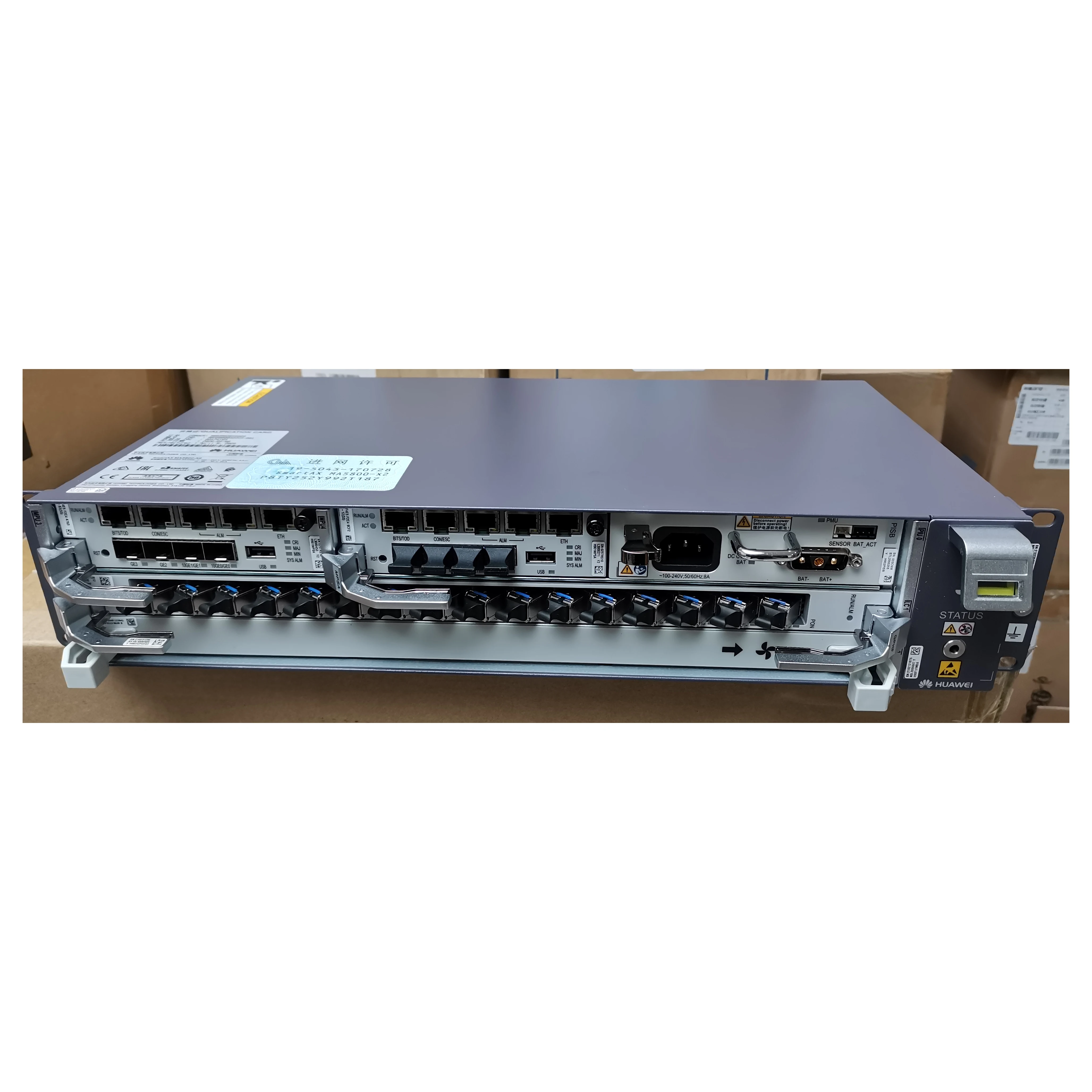 MA5800-X2 Источник питания переменного или постоянного тока GPON OLT MPSA MPSC * 2 PISB * 1 серия MA5800, новинка