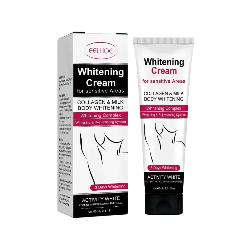 Elbow Whitening Cream Armpit Thigh Knees Private Part Bleaching Dark Knuckle Removal Improve Dull Moisturizer Brightening Cream