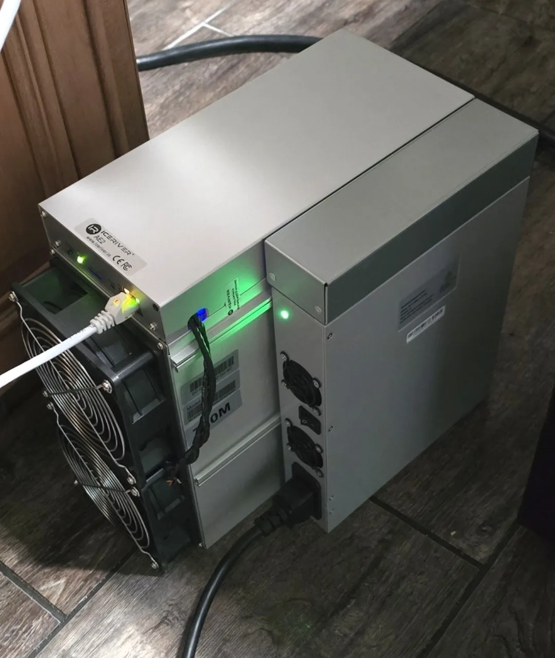 BEST DEAL _BUY 10 GET 6 FREE _ ICERIVER AE2 720MH ALEO Miner 1300W High Performance zkSNARK ASIC Crypto Mining Machine W PSU