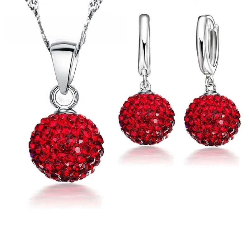 925 Sterling Silber Braut schmuck setzt Frauen Mädchen Hochzeits geschenke österreich ischen