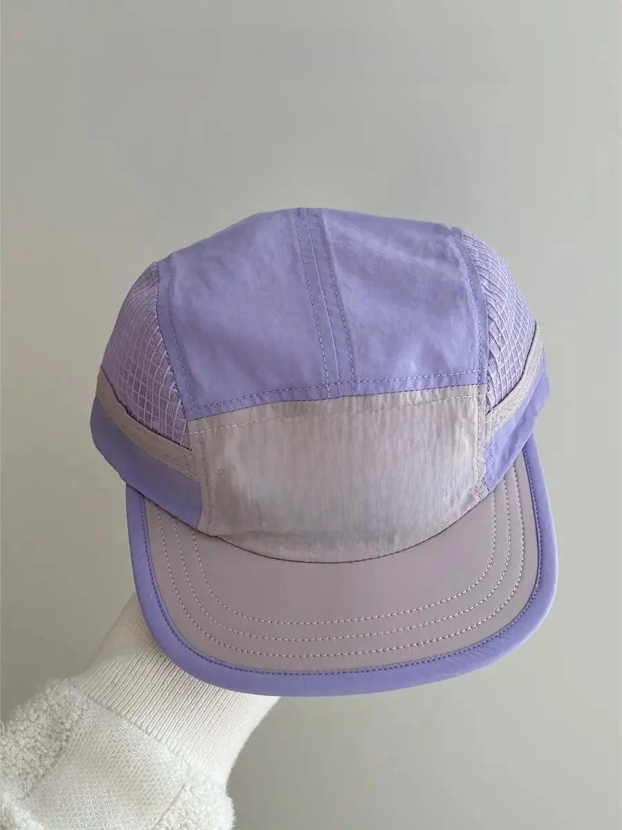 AliExpress CALURIRI Light Thin Purple Quick-drying Soft Top Short Brim Baseball Cap Women Summer Sunscreen Sunshade Breathable Camping Cycling Cap