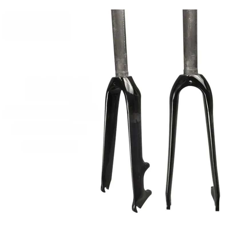 AliExpress NONE carbon fork Full Carbon Fibre Cycling Folding BMX Front Fork Bike Fork Bicycle Parts 14 16 18 20 22inch Axle width 74mm or 100mm