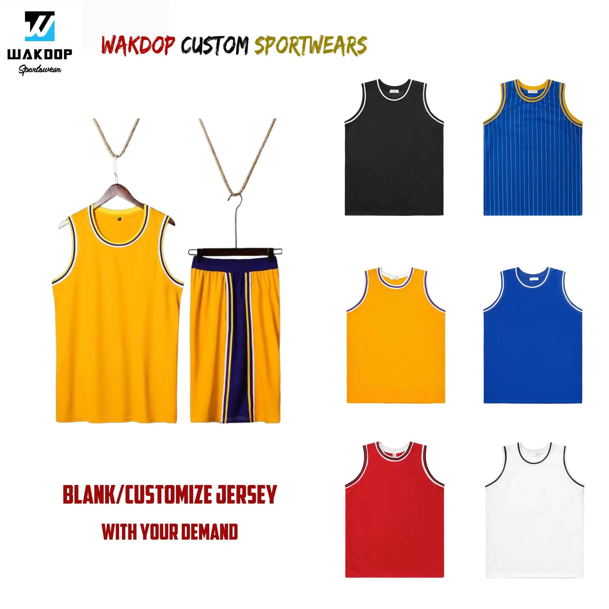 Custom Basketball Jersey Set for Men Blank High Quality Sports Clothes College Man Training Basketball Uniforms Sportswear