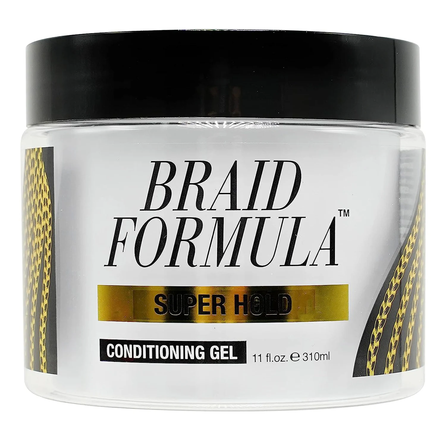 Ebin New York Braid Formula Conditioning Gel Super Hold - Extra Strong Hold, Frizz Control, Long Lasting Braids