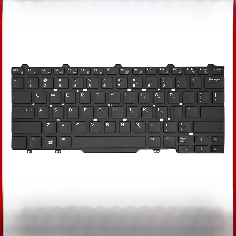 Nowa oryginalna klawiatura do laptopa kompatybilna z DELL Latitude 3340 3350 5480 5490 E3340 E7450 E5450 E7470 E5470 — zdjęcie 2
