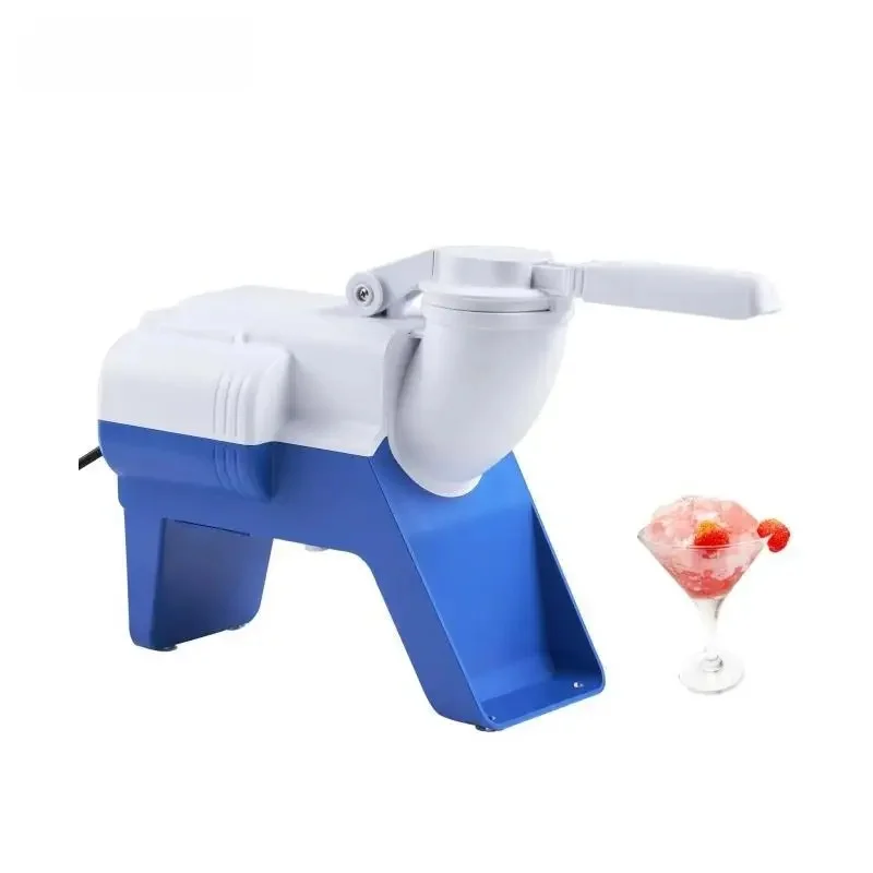 VEVOR Broyeur à Glace Électrique 80 kg/h Machine à Glace Pilée Commerciale 220 W Tête à 2 Lames Inox Corps en ABS Machine à Granita Cocktails Sorbets Boissons Fraîches Bars Restaurants Supermarchés