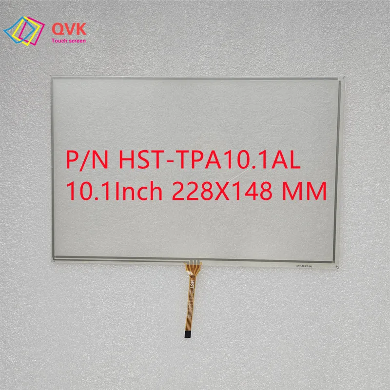 10.1Inch 16:10 1920X1200 New P/N HST-TPA10.1AL 229X149 MM 4Pin Resistive touch screen digitizer sensor external glass panel