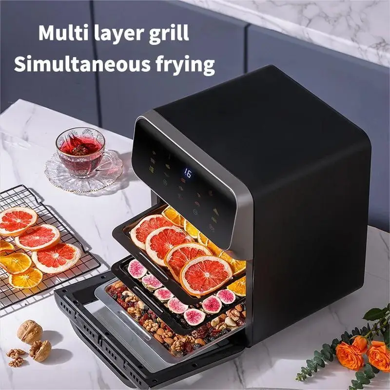 Hot Air Fryer 12L, Oil-Free Airfryer 1350w,Oil-Free Automatic House