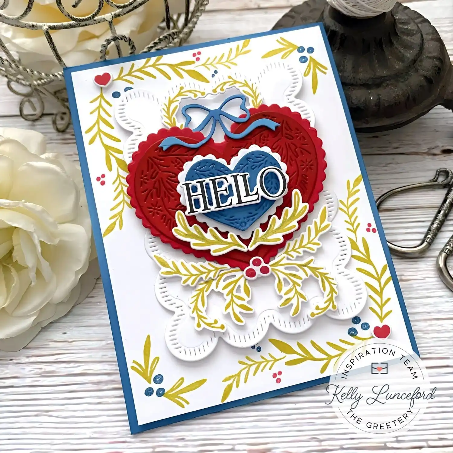 2025 Valentine\'s Day Nordic Hearts Die Cutting Dies Scrapbook Diary Decoration Stencil Embossing Template DIY Greeting Card Ha